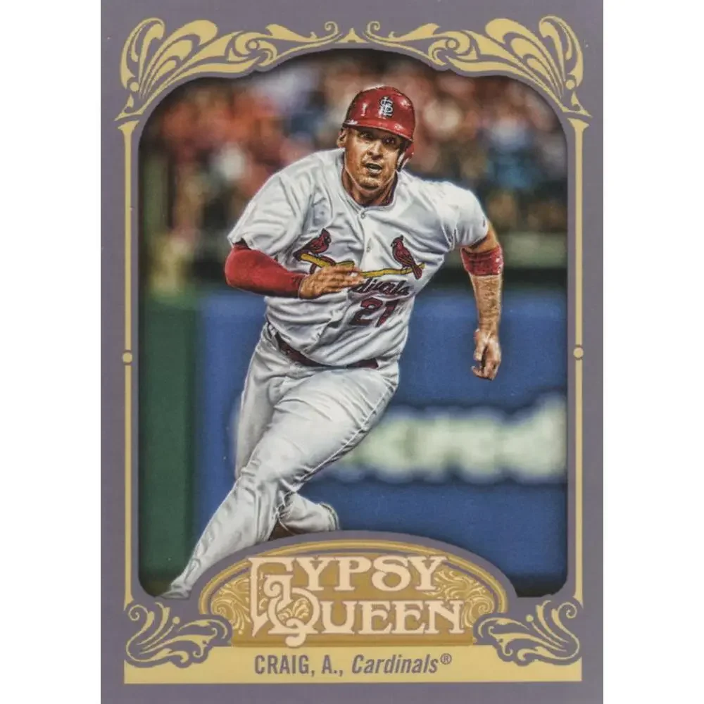 2012 Topps Gypsy Queen Allen Craig # 201 St. Louis Cardinals